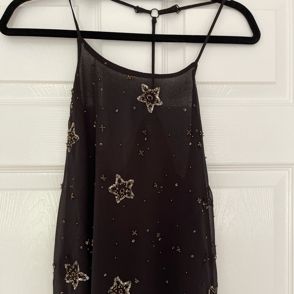 Free people black blouse